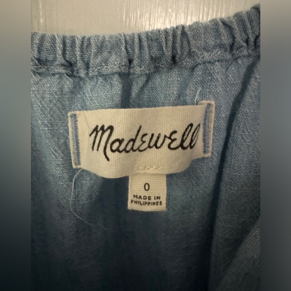 Madewell | Denim Peplum Cami | Size: 0 - Picture 5 of 5